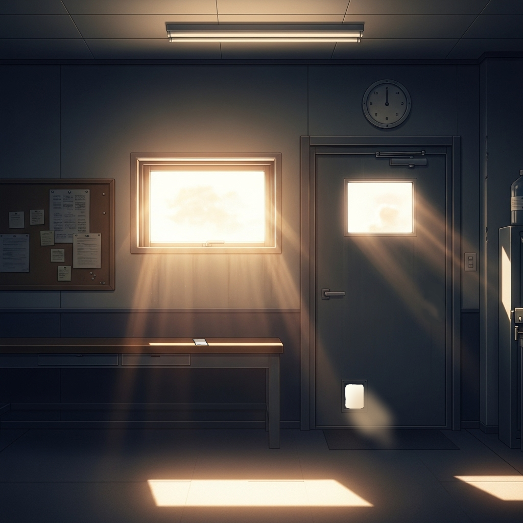 日が差し込む部屋サムネイル