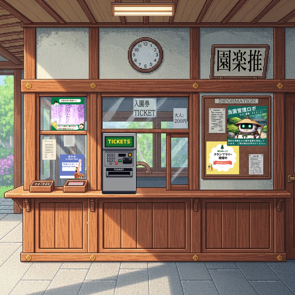 庭園からの脱出 サムネイル